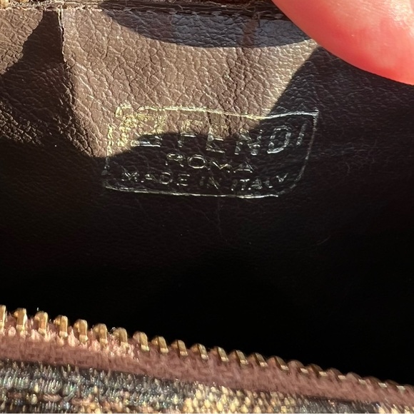 Fendi Zucca Baguette Bag Zucchino - Picture 8 of 9